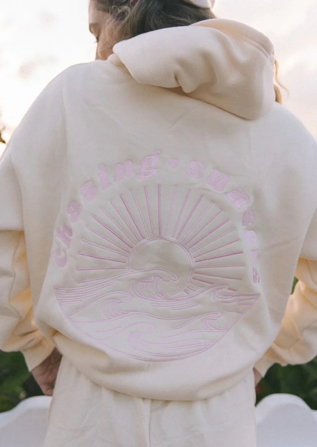 Paradise Sun-Set Oversized hoody