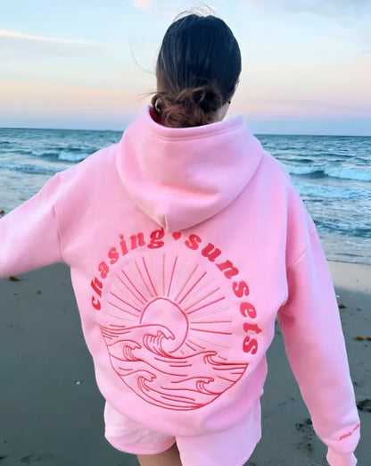 Paradise Sun-Set Oversized hoody