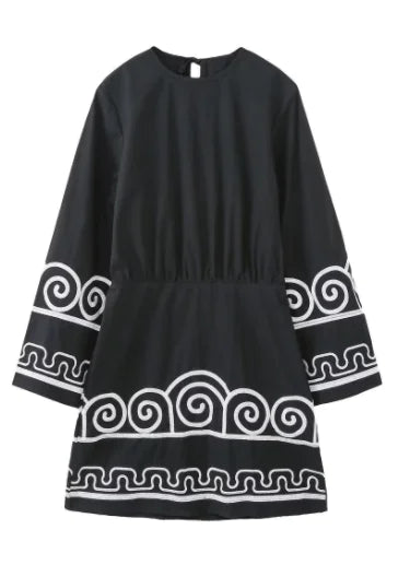 Pattern Summer Dress - Mainovoo.